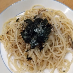 オイルサーディンの和風パスタ